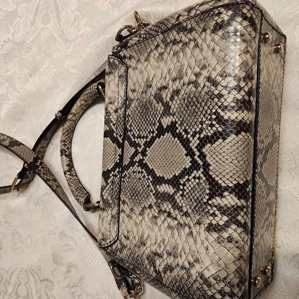 Kate Spade shoulder bag, snake skin design